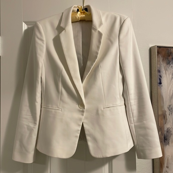 Express Jackets & Blazers - Express white blazer. Single button front.
